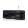 GEMBIRD KB-U-103 Standard - Tastatur - Kabelgebunden USB - Schwarz - Qwerty US/Int'l