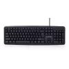 GEMBIRD KB-U-103 Standard - Tastatur - Kabelgebunden USB - Schwarz - Qwerty US/Int'l