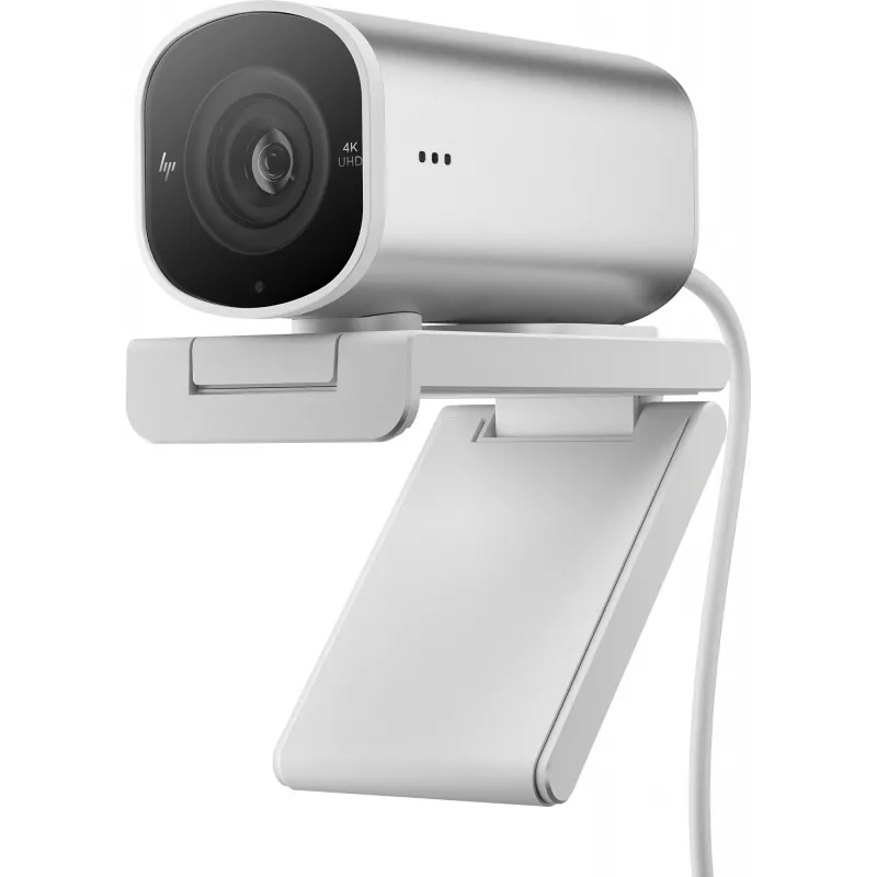 HP 960 4K Streaming-Webcam, 8 MP, 3840 x 2160 Pixel, 4K Ultra HD, 30 fps, 5x, Home