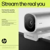HP 960 4K Streaming-Webcam, 8 MP, 3840 x 2160 Pixel, 4K Ultra HD, 30 fps, 5x, Home