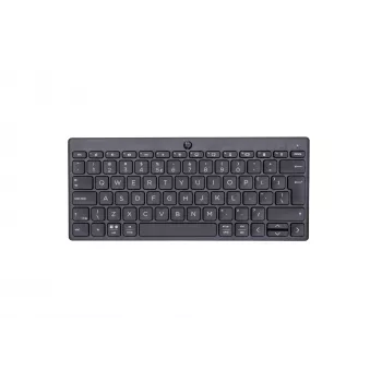 HP 350 Kompakte Multi-Device Bluetooth-Tastatur, kabellos, Bluetooth, mechanisch, QWERTY, Schwarz