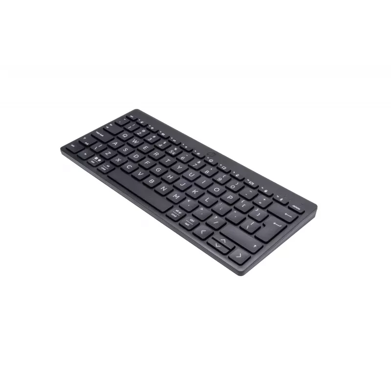 HP 350 Kompakte Multi-Device Bluetooth-Tastatur, kabellos, Bluetooth, mechanisch, QWERTY, Schwarz