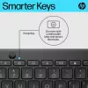 HP 350 Kompakte Multi-Device Bluetooth-Tastatur, kabellos, Bluetooth, mechanisch, QWERTY, Schwarz
