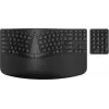 HP 965 Ergonomische kabellose Tastatur, Vollformat (100%), kabellos, RF Wireless + Bluetooth, Membrane, QWERTY, Schwarz