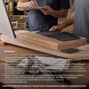 HP 965 Ergonomische kabellose Tastatur, Vollformat (100%), kabellos, RF Wireless + Bluetooth, Membrane, QWERTY, Schwarz
