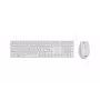HP 650 Wireless Tastatur and Maus Combo, Wireless, RF Wireless, Membrane, QWERTY, White, Maus included
