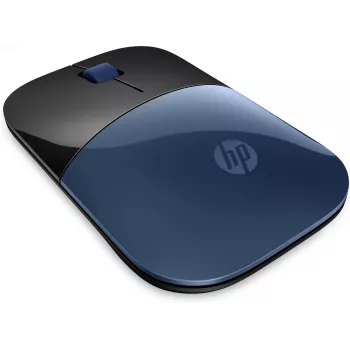 HP Wireless Maus Z3700, beidhändig, Blue LED, RF Wireless, 1200 DPI, Schwarz, Blau