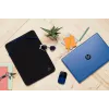 HP Wireless Maus Z3700, beidhändig, Blue LED, RF Wireless, 1200 DPI, Schwarz, Blau