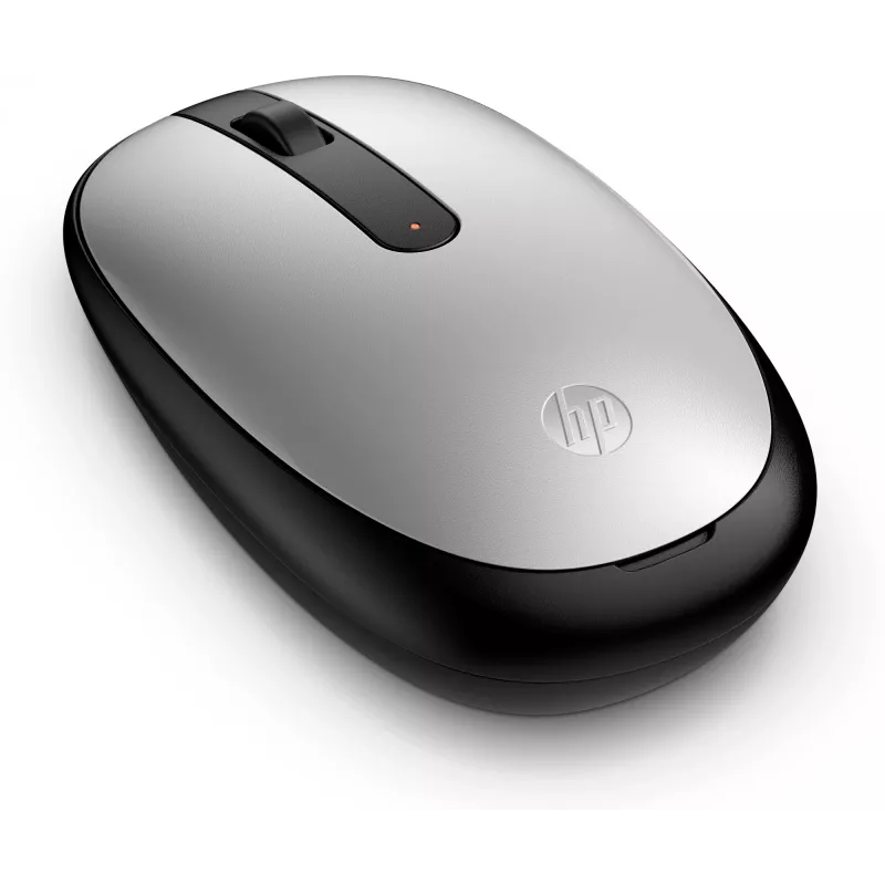 HP 240 Pike Silver Bluetooth-Maus, beidhändig, optisch, Bluetooth, 1600 DPI, Silber