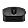HP 690 Wiederaufladbare kabellose Maus, beidhändig, Bluetooth, 4000 DPI, Schwarz