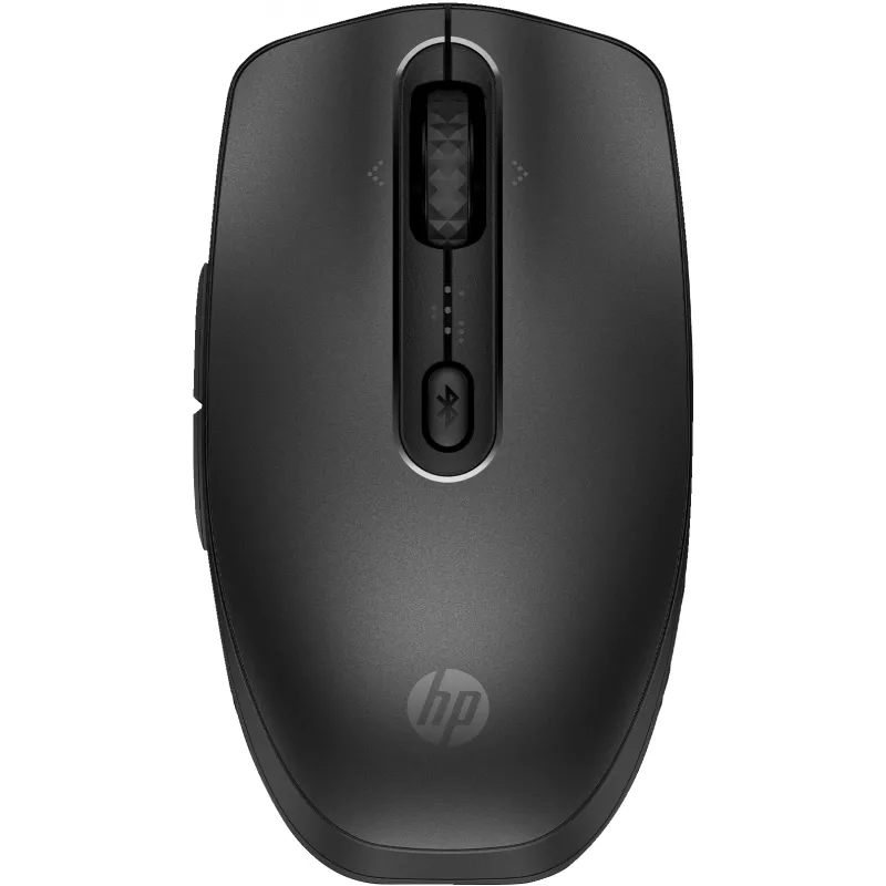 HP 690 Wiederaufladbare kabellose Maus, beidhändig, Bluetooth, 4000 DPI, Schwarz