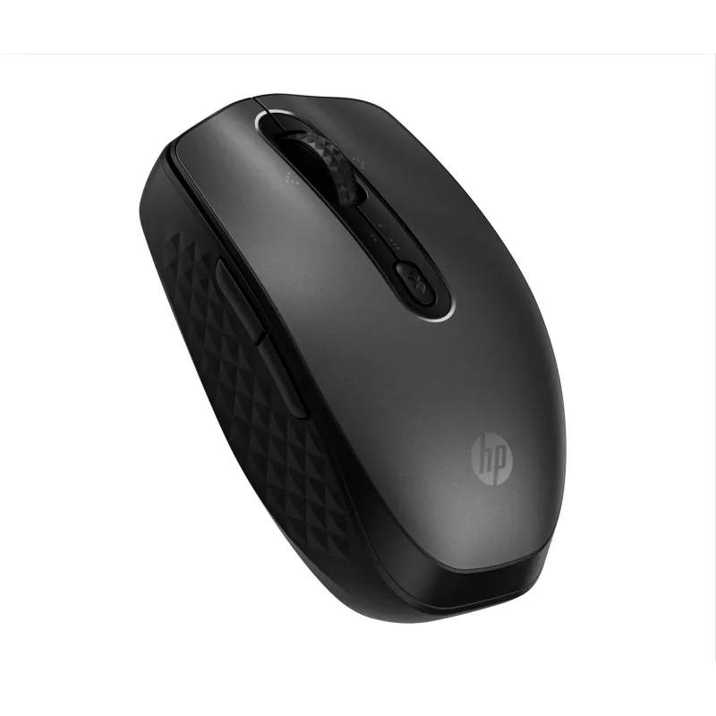 HP 690 Wiederaufladbare kabellose Maus, beidhändig, Bluetooth, 4000 DPI, Schwarz