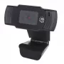 Manhattan USB Webcam, zwei Megapixel (Sonderpreis), 1080p Full HD, USB-A, integriertes Mikrofon, verstellbare Clip-Basis, 30 Bilder pro Sekunde, schwarz, drei Jahre Garantie, Box