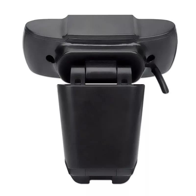 Manhattan USB Webcam, zwei Megapixel (Sonderpreis), 1080p Full HD, USB-A, integriertes Mikrofon, verstellbare Clip-Basis, 30 Bilder pro Sekunde, schwarz, drei Jahre Garantie, Box
