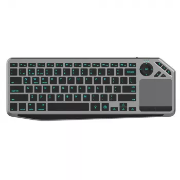 Techly ICTB9801TB Tastatur Universal RF Wireless + Bluetooth QWERTY US English Schwarz