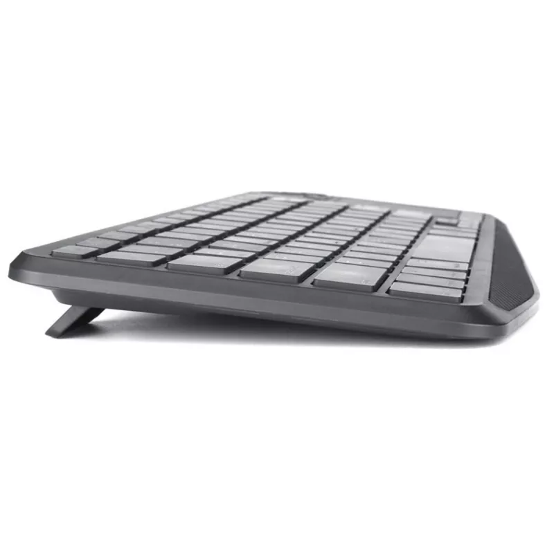 Techly ICTB9801TB Tastatur Universal RF Wireless + Bluetooth QWERTY US English Schwarz