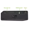 Techly ICTB9801TB Tastatur Universal RF Wireless + Bluetooth QWERTY US English Schwarz