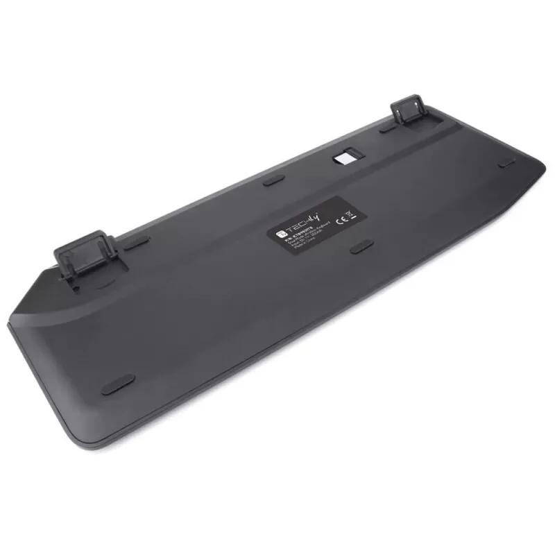 Techly ICTB9801TB Tastatur Universal RF Wireless + Bluetooth QWERTY US English Schwarz
