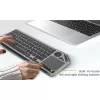 Techly ICTB9801TB Tastatur Universal RF Wireless + Bluetooth QWERTY US English Schwarz