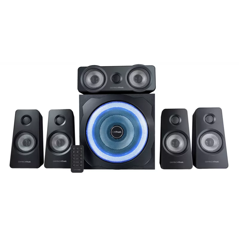 Trust GXT 658 Tytan 5.1 Lautsprecherset 90 W Universal Schwarz 5.1 Kanäle