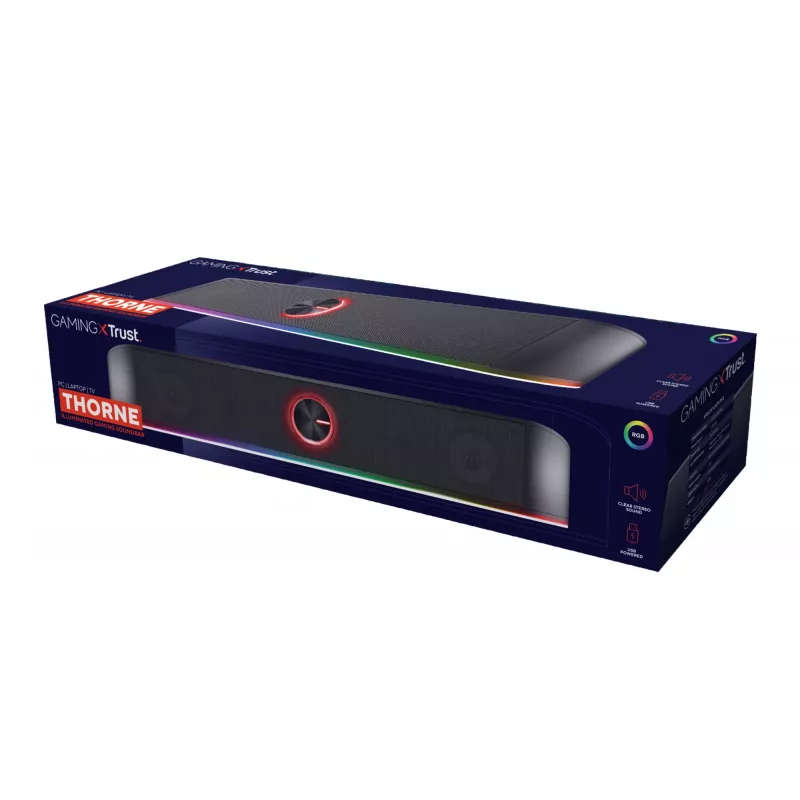 Trust GXT 619 Thorne Schwarz 2.0 Kanäle 6 W