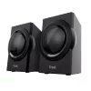 Trust Yuri Lautsprecherset 60 W Universal Schwarz 2.1 Kanäle 1-Weg 15 W