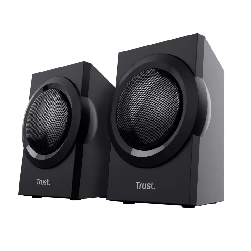 Trust Yuri Lautsprecherset 60 W Universal Schwarz 2.1 Kanäle 1-Weg 15 W