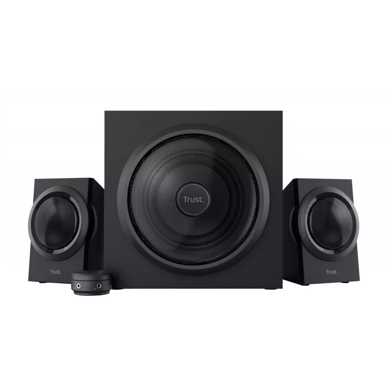 Trust Yuri Lautsprecherset 60 W Universal Schwarz 2.1 Kanäle 1-Weg 15 W