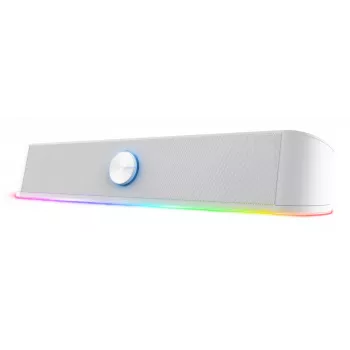 Trust RGB beleuchtete Soundbar GXT 619W Thorne, 2.0 Kanäle, 6 W, 12 W, 6 W, 10000 Ω, 4 Ω