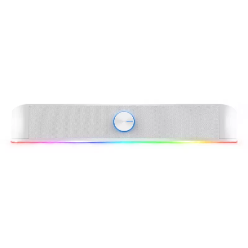 Trust RGB beleuchtete Soundbar GXT 619W Thorne, 2.0 Kanäle, 6 W, 12 W, 6 W, 10000 Ω, 4 Ω