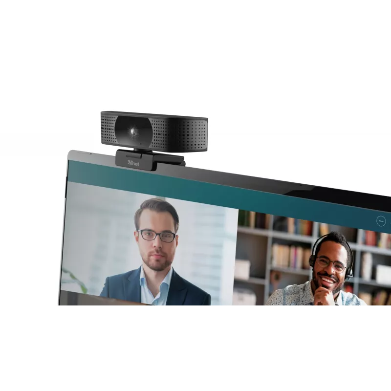 Trust Teza Webcam 3840 x 2160 Pixel USB 2.0 Schwarz