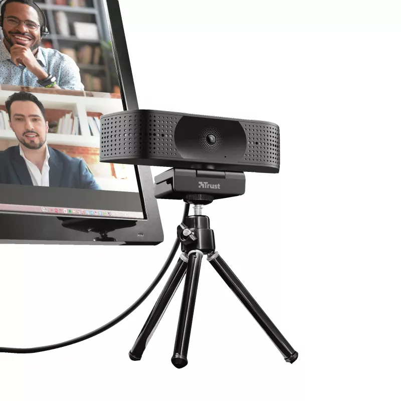 Trust Teza Webcam 3840 x 2160 Pixel USB 2.0 Schwarz