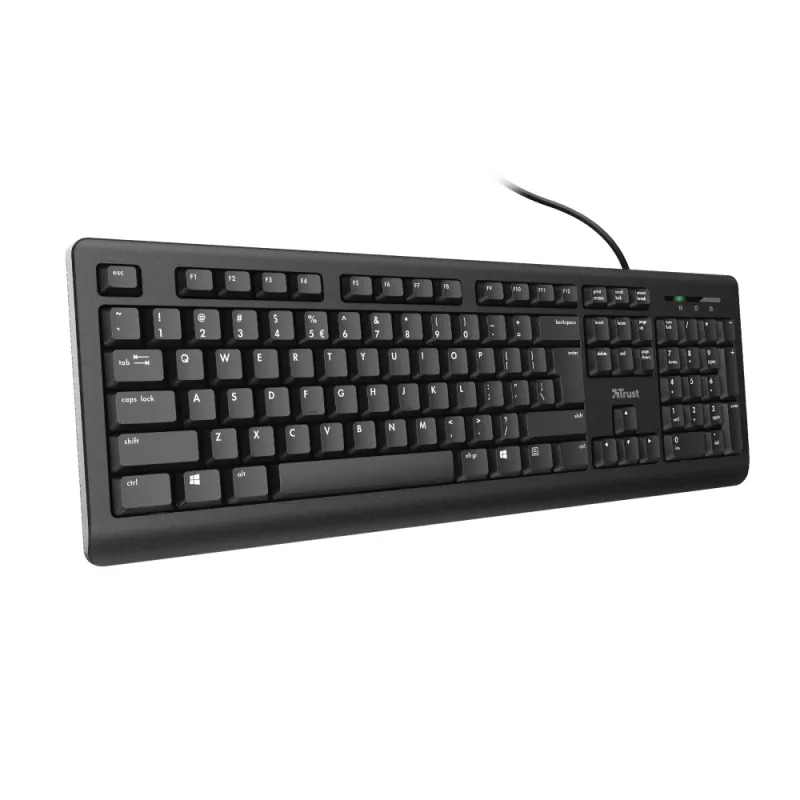 Trust Primo Tastatur Universal USB QWERTY US-Englisch Schwarz