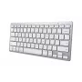 Trust 24651 drahtlose QWERTY US English Tastatur, Silber