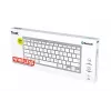 Trust 24651 drahtlose QWERTY US English Tastatur, Silber