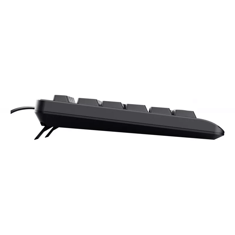 Trust 24639 Tastatur Office USB US-Englisch Schwarz