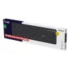 TRUST Vaiya Universal-Tastatur, USB, RF Wireless, Bluetooth – Full-Size, US-Englisch, USB-C-Ladung, Scherentasten, Ziffernblock, Schwarz