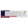 Trust Ody II Tastatur Maus enthalten Home/Office RF Wireless QWERTY US-Englisch Weiß
