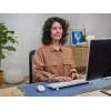 Trust Ody II Tastatur Maus enthalten Home/Office RF Wireless QWERTY US-Englisch Weiß