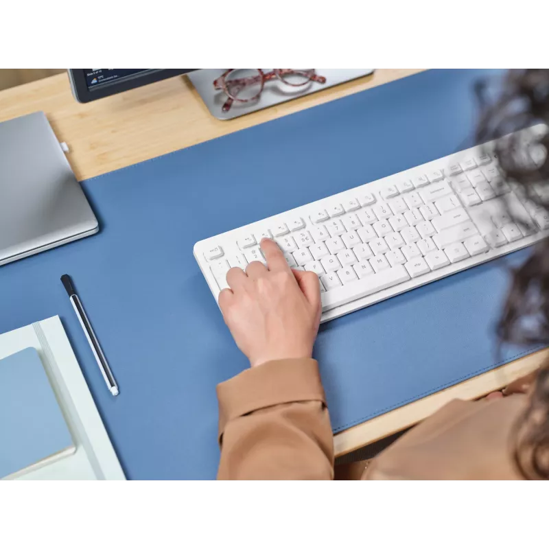 Trust Ody II Tastatur Maus enthalten Home/Office RF Wireless QWERTY US-Englisch Weiß