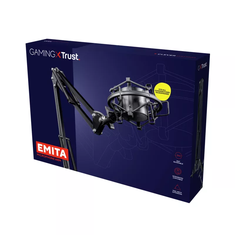 Trust GXT 253 Emita Broadcast-Mikrofonständer