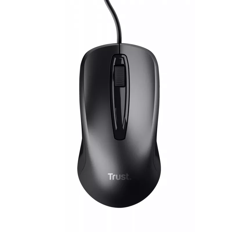 Trust Carve Maus Büro Beidhändig USB Typ-A Optisch 1200 DPI