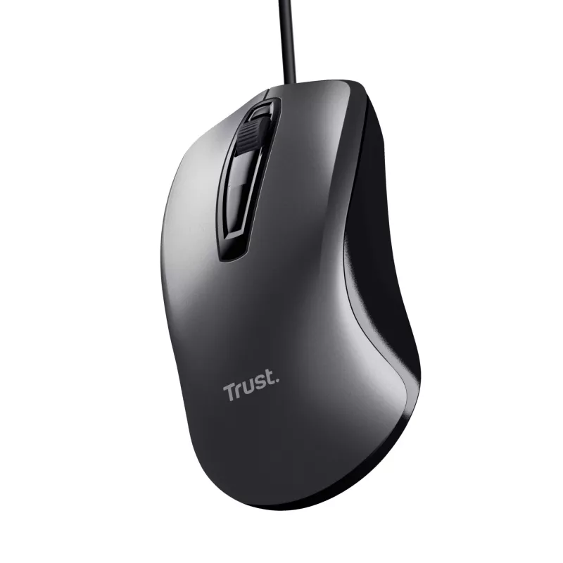 Trust Carve Maus Büro Beidhändig USB Typ-A Optisch 1200 DPI