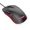 Trust GXT 922 YBAR Gaming-Maus für Rechtshänder, USB Type-A, optisch, 7200 DPI