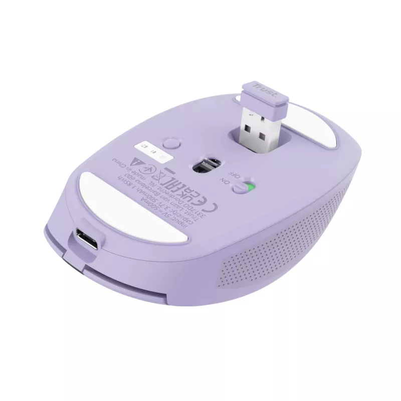 Trust Ozaa Maus Büro Rechtshändig RF Wireless + Bluetooth Optisch 3200 DPI