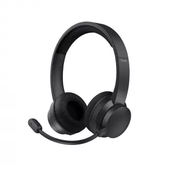 Trust Ayda Headset kabelgebunden & kabellos Kopfbügel Anrufe/Musik USB-C Bluetooth schwarz
