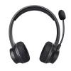 Trust Ayda Headset kabelgebunden & kabellos Kopfbügel Anrufe/Musik USB-C Bluetooth schwarz