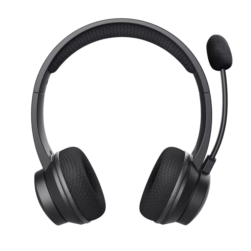Trust Ayda Headset kabelgebunden & kabellos Kopfbügel Anrufe/Musik USB-C Bluetooth schwarz