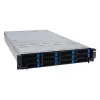 ASUS RS521A-E12-RS12U Socket SP5 Rack (2U) Schwarz, Silber