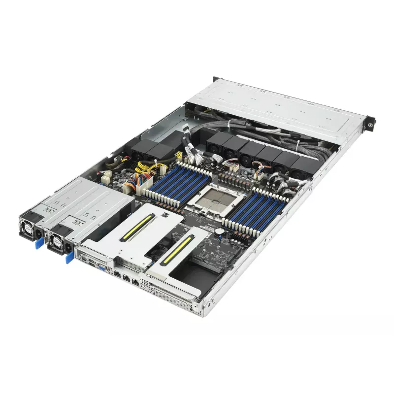Rack (1U) Server ASUS RS501A‑E12‑RS12U — LGA 6096, DDR5 bis zu 3 TB, 24 DIMM, 1600W